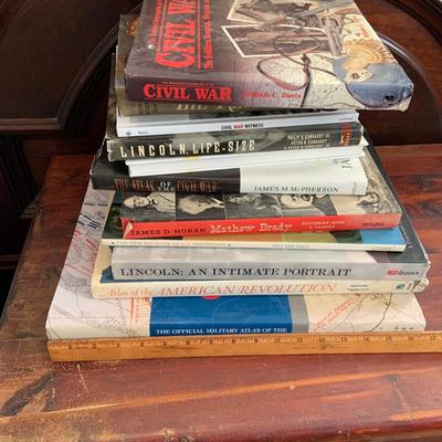 LOT 59: Large Selection of Books Regarding the Civil War and More