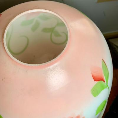 LOT 64: Vintage/Antique Victorian Parlor Hurricane Lamp