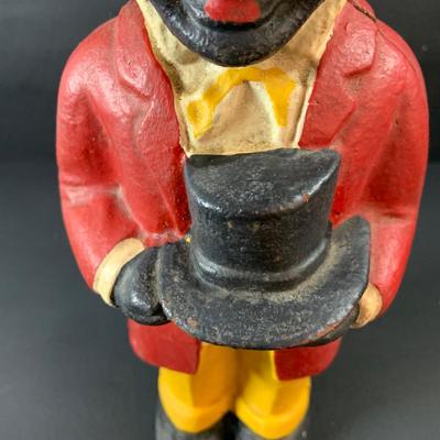 LOT 68: Vintage Black Americana Cast Iron Bank