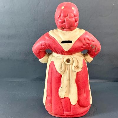 LOT 69: Vintage Black Americana Cast Iron Bank