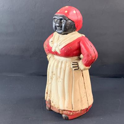LOT 69: Vintage Black Americana Cast Iron Bank