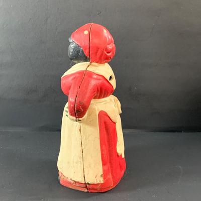 LOT 69: Vintage Black Americana Cast Iron Bank