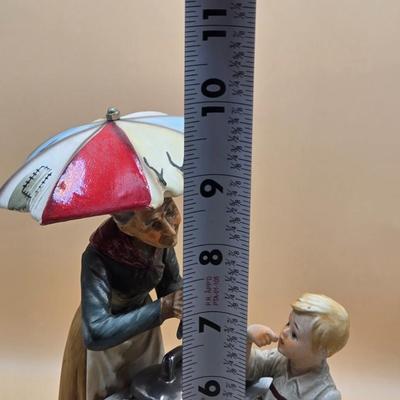 LOT 81: Vintage Norleans Japan Lady & Man Figures & Three Norleans Porcelain Bisque Figures