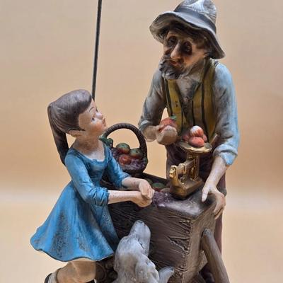 LOT 81: Vintage Norleans Japan Lady & Man Figures & Three Norleans Porcelain Bisque Figures