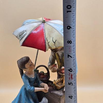 LOT 81: Vintage Norleans Japan Lady & Man Figures & Three Norleans Porcelain Bisque Figures