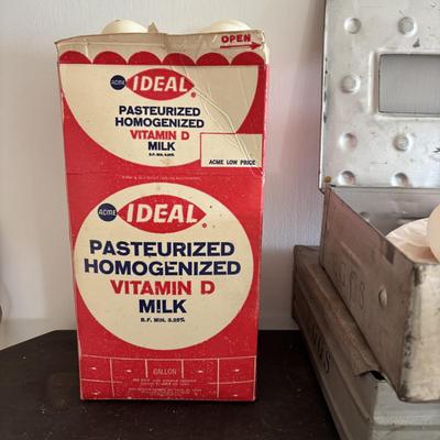 LOT 83: Vintage Metal Egg Carriers (1 w/cardboard insert) & 28 Real White Egg Shells