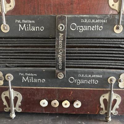 LOT 86: Antique Milano Organetto Made in Germany