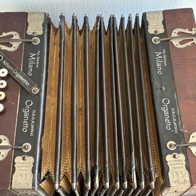 LOT 86: Antique Milano Organetto Made in Germany