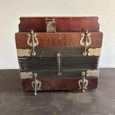 LOT 86: Antique Milano Organetto Made in Germany