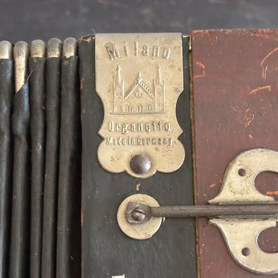 LOT 86: Antique Milano Organetto Made in Germany