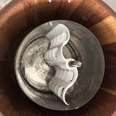 LOT 87: Vintage Appliances w/Original Boxes: Richmond Cedar Works Ice Cream Freezer, Nescafe Coffee Maker & Sears Kenmore Bleander