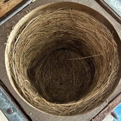 LOT 88: Antique Demijohn Bottle w/Wooden Shipping Crate