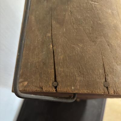 LOT 88: Antique Demijohn Bottle w/Wooden Shipping Crate