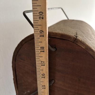 LOT 88: Antique Demijohn Bottle w/Wooden Shipping Crate