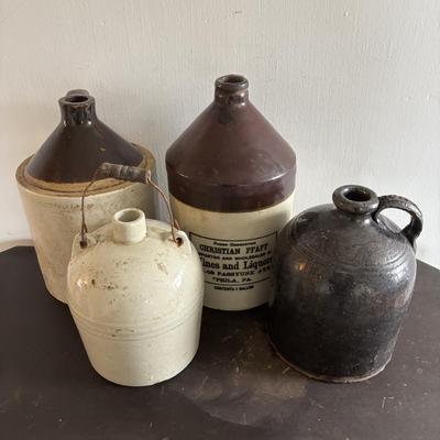 LOT 99: Vintage Stoneware/Pottery Jugs