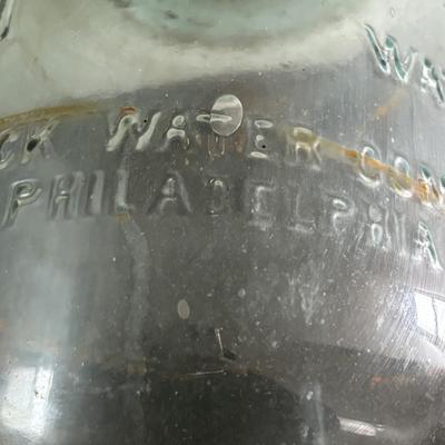 LOT 101: Vintage Purock Water Co., Philadelphia 5 Gallon Water Jug/Bottle