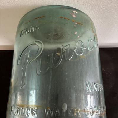 LOT 101: Vintage Purock Water Co., Philadelphia 5 Gallon Water Jug/Bottle
