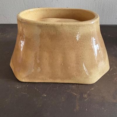 LOT 103: Vintage Yellowware Stoneware Molds & Primitive Stoneware Crocks/Jars