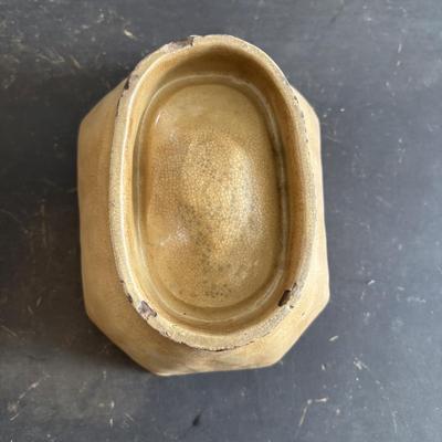 LOT 103: Vintage Yellowware Stoneware Molds & Primitive Stoneware Crocks/Jars