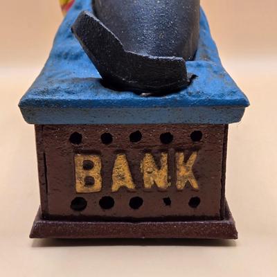 LOT 164: Jonah and the Whale Cast Iron Mechanical Bank
