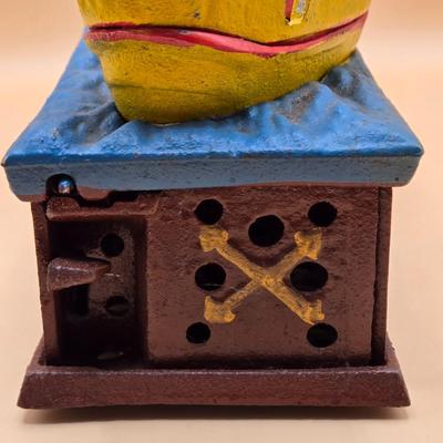 LOT 164: Jonah and the Whale Cast Iron Mechanical Bank