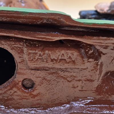 LOT 165: "Teddy and the Bear" Cast Iron Mechanical Bank