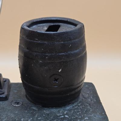 LOT 168: " Trick Dog" Cast Iron Mechanical Bank