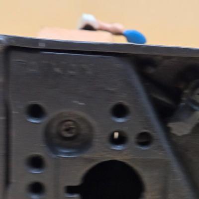 LOT 169: " Mason Bank" Cast Iron Mechanical Bank