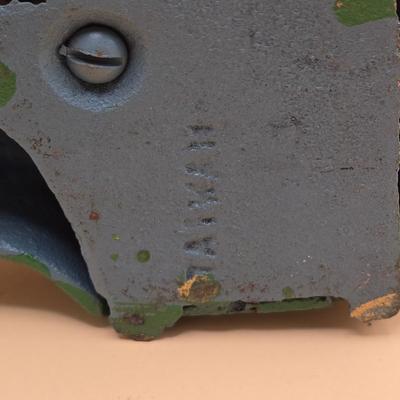 LOT 173: " Artillery Bank" Cast Iron Bank