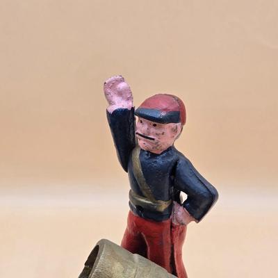 LOT 173: " Artillery Bank" Cast Iron Bank