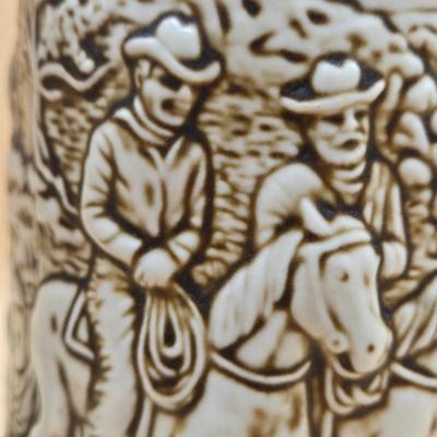 LOT 175: 1984 Olympic Beer Stein, Lancaster Beer Stein, and Collection of Avon Beer Steins