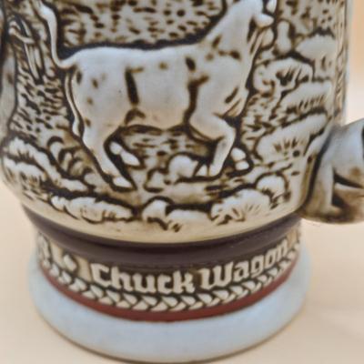 LOT 175: 1984 Olympic Beer Stein, Lancaster Beer Stein, and Collection of Avon Beer Steins