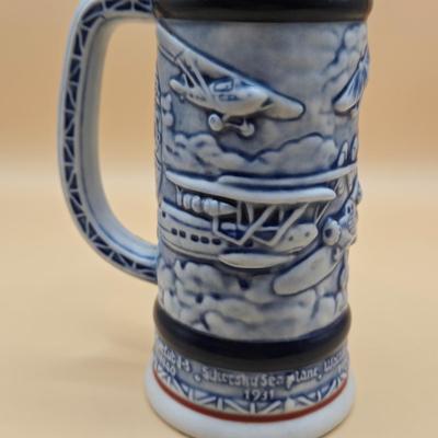 LOT 175: 1984 Olympic Beer Stein, Lancaster Beer Stein, and Collection of Avon Beer Steins