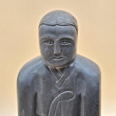 LOT 177: Vintage Stone Carved Figurines and Salt & Pepper Shakers