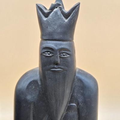 LOT 177: Vintage Stone Carved Figurines and Salt & Pepper Shakers