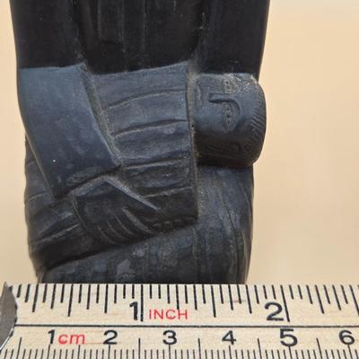 LOT 177: Vintage Stone Carved Figurines and Salt & Pepper Shakers