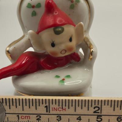 LOT 178: Vintage Nun Figures Made in Japan, Holland Mold Choir Boy, Ceramic Elf Babies on Furniture , MCM Pixie Elves, & Ceramic...