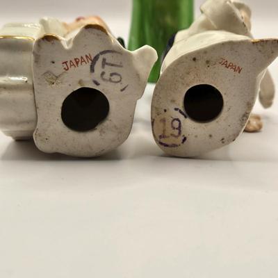 LOT 178: Vintage Nun Figures Made in Japan, Holland Mold Choir Boy, Ceramic Elf Babies on Furniture , MCM Pixie Elves, & Ceramic...