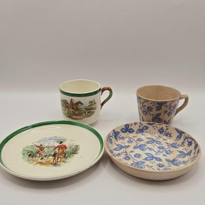 LOT 180: Vintage Teacups: Johnson Bros., Shelley, Lefton, Copeland Spode, Royal Sealy