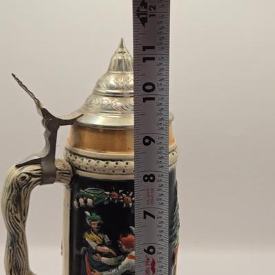 LOT 182: Beer Steins & Musical Beer Stein Made in Germany; Some are Numbered