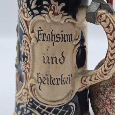 LOT 182: Beer Steins & Musical Beer Stein Made in Germany; Some are Numbered