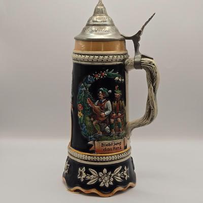 LOT 182: Beer Steins & Musical Beer Stein Made in Germany; Some are Numbered