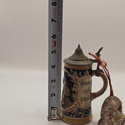 LOT 182: Beer Steins & Musical Beer Stein Made in Germany; Some are Numbered