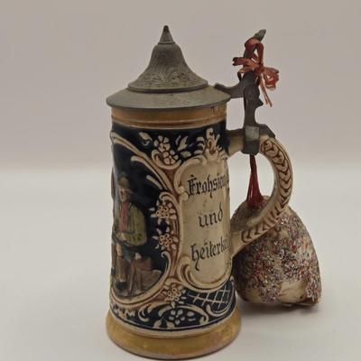 LOT 182: Beer Steins & Musical Beer Stein Made in Germany; Some are Numbered