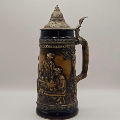 LOT 183: Beer Steins Made in Germany and Numbered & Vermont Beer Stein