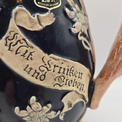 LOT 183: Beer Steins Made in Germany and Numbered & Vermont Beer Stein