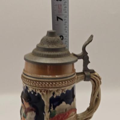 LOT 183: Beer Steins Made in Germany and Numbered & Vermont Beer Stein