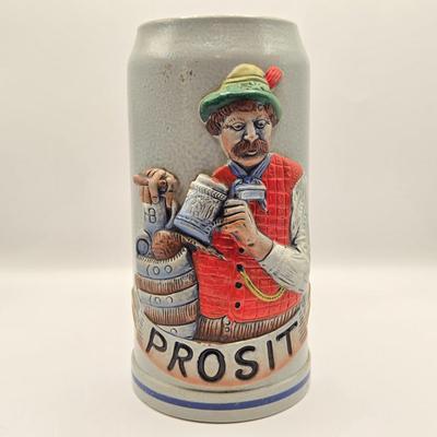 LOT 183: Beer Steins Made in Germany and Numbered & Vermont Beer Stein