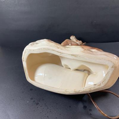 LOT 192: Vintage / Mid Centry Ceramic Horse Lamp