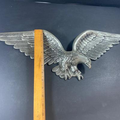 LOT 208: Metal American Eagle with Spread Wings by Scott Prod.